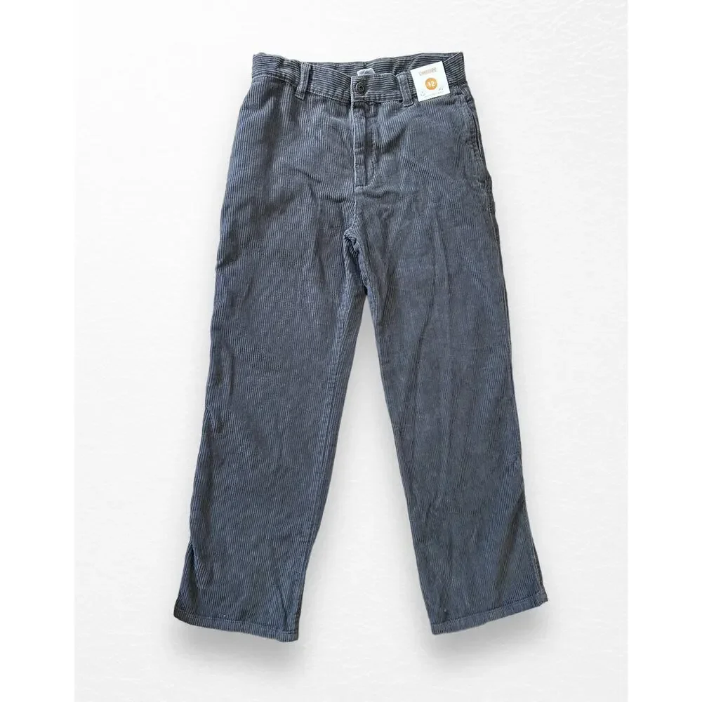 NWT Gymboree Gray Corduroy Pants, Size 12